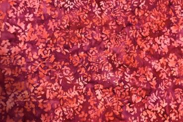 PINK - Spring Garden - Batikstoff aus Indonesien